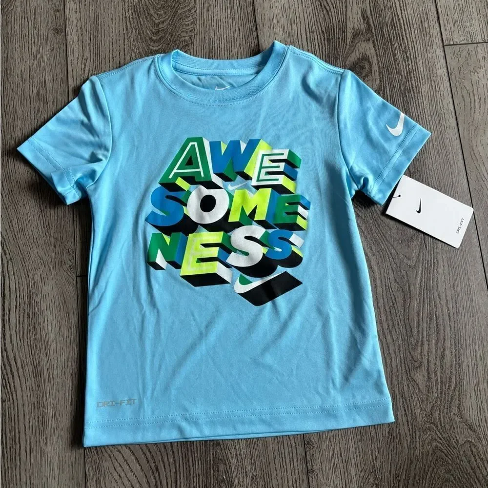 Nike Kids Blue Awesomeness T-Shirt